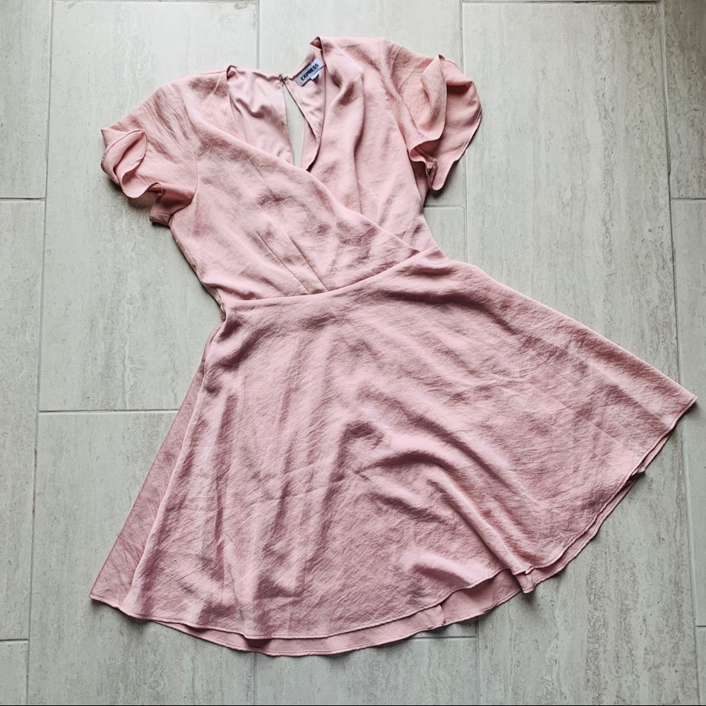 Express Baby Pink Blush Dress